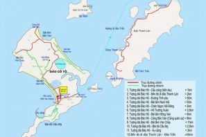 Bản đồ Du Lịch đảo Cô Tô: Hành Trình Khám Phá đảo Cô Tô Chi Tiết Nhất