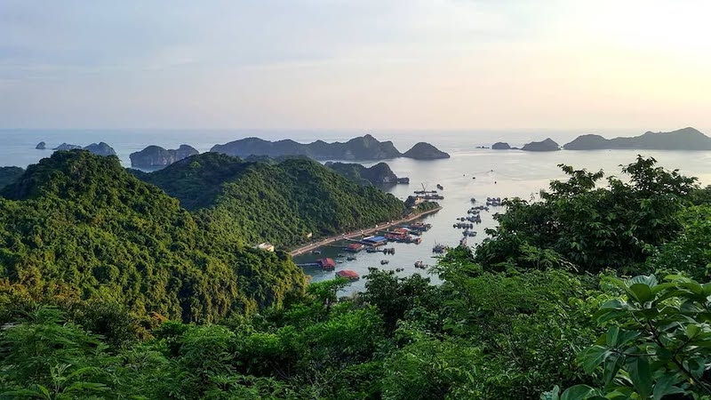 Where is Cannon Fort on Cat Ba island Where is Cannon Fort on Cat Ba island