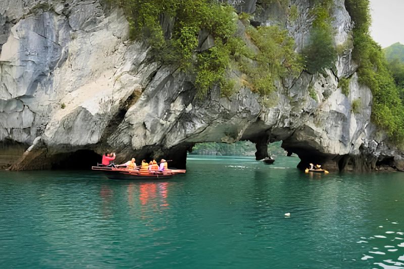 what-is-dau-be-island The pristine limestone cliffs and untouched natural vegetation of Dau Be Island rising dramatically from the emerald waters.