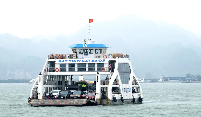 Dong Bai ferry to Cat Ba Dong Bai ferry to Cat Ba