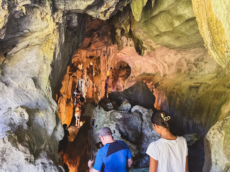 Exploring the unique geological structure and living stalactites Exploring the unique geological structure and living stalactites