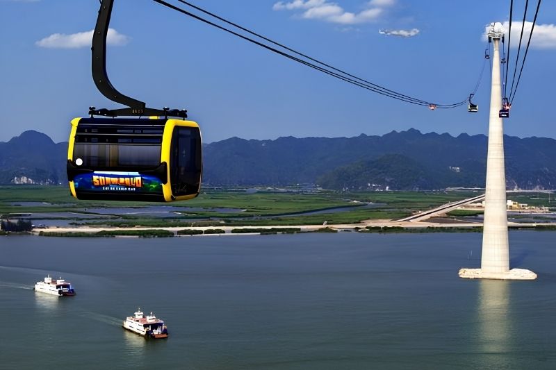 Why can you only reach Cat Ba Island by boat?