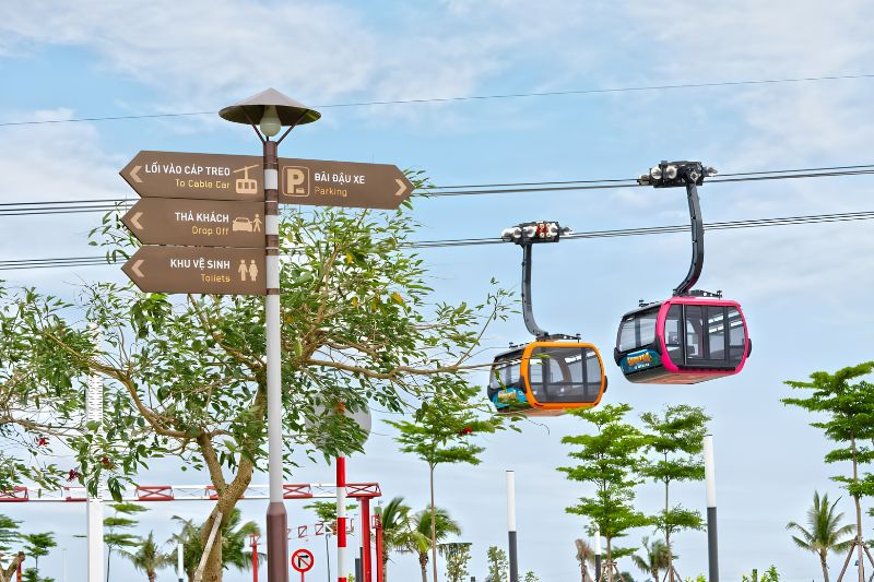 Gửi xe ô tô bên Cát Hải rồi đi cáp treo hoặc tàu cao tốc
