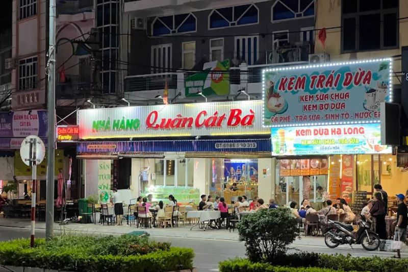 Nhà hàng Quân Cát Bà