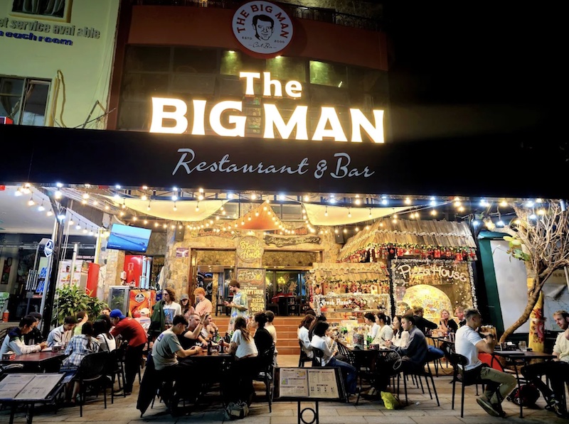 The Bigman Restaurant for hearty Western steaks and pizzas The Bigman Restaurant for hearty Western steaks and pizzas