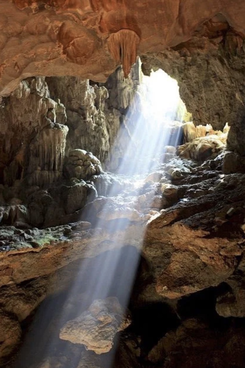 Thien Cung Cave overview