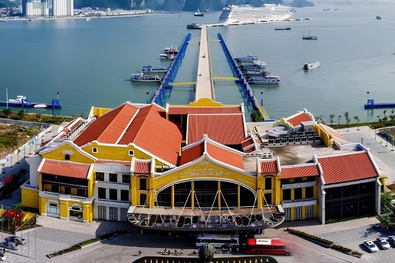Tuan Chau Marina and Ha Long International cruise ports