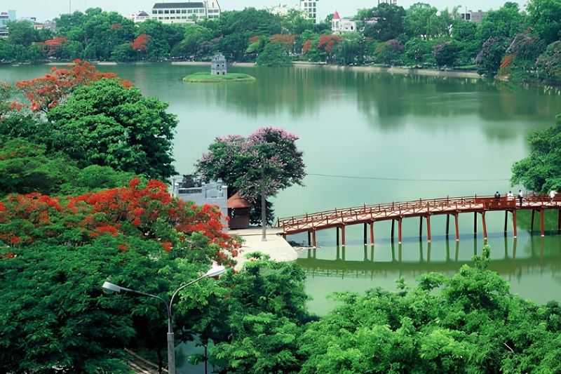 Hoan Kiem Lake and Ngoc Son Temple Hoan Kiem Lake and Ngoc Son Temple