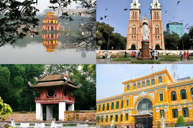 How does the atmosphere compare between Hanoi and Ho Chi Minh City? How does the atmosphere compare between Hanoi and Ho Chi Minh City?
