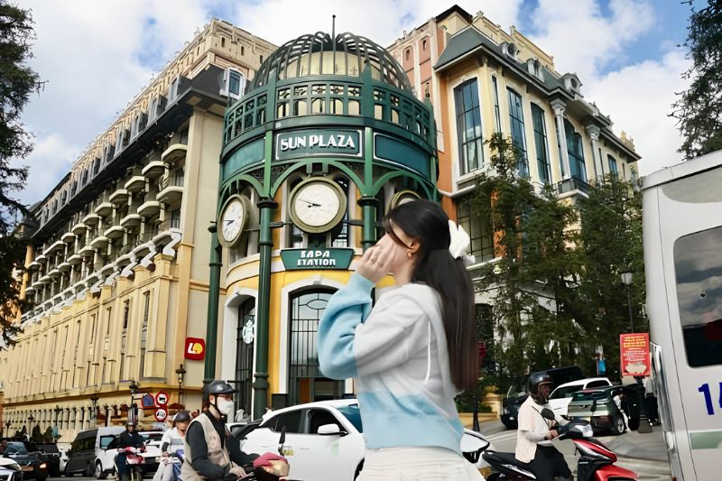 Sun Plaza and Sapa Stone Church