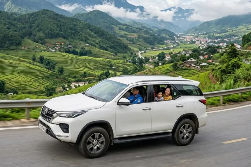 For the "adventurous" - Self-driving to Sapa