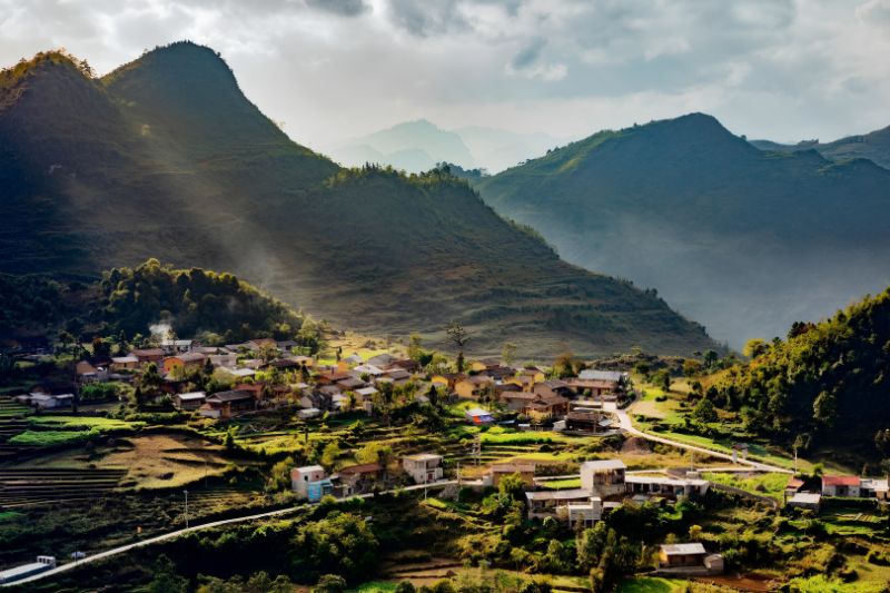 Scenery on the Ha Giang loop Scenery on the Ha Giang loop