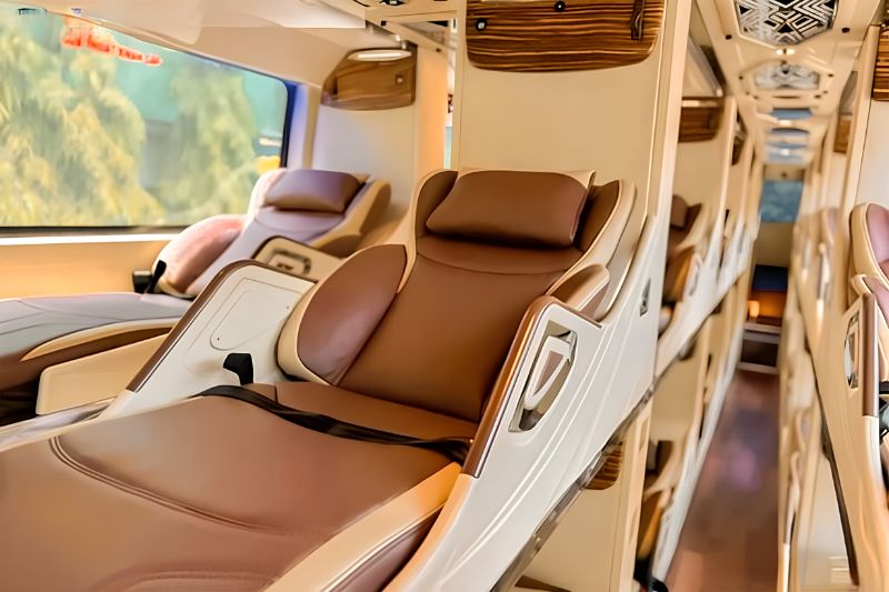 By sleeper bus Hanoi to Ha Giang