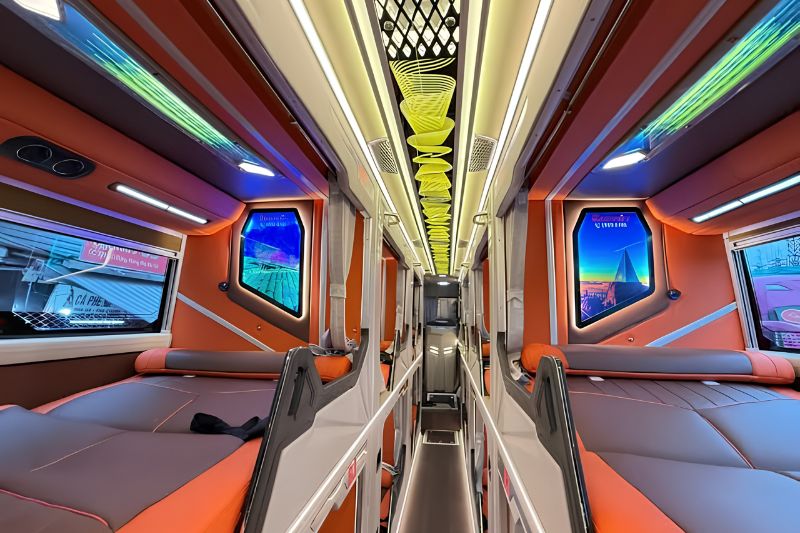 By VIP cabin bus Hanoi to Ha Giang