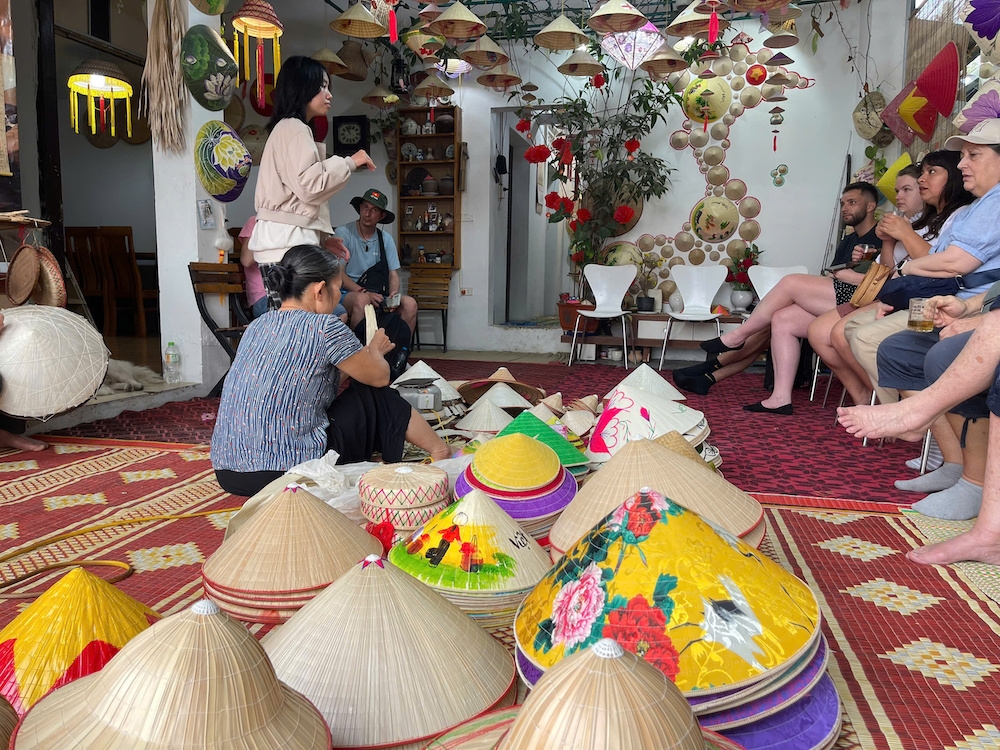 Conical Hat & Incense Craft Villages  Half Day Tour 