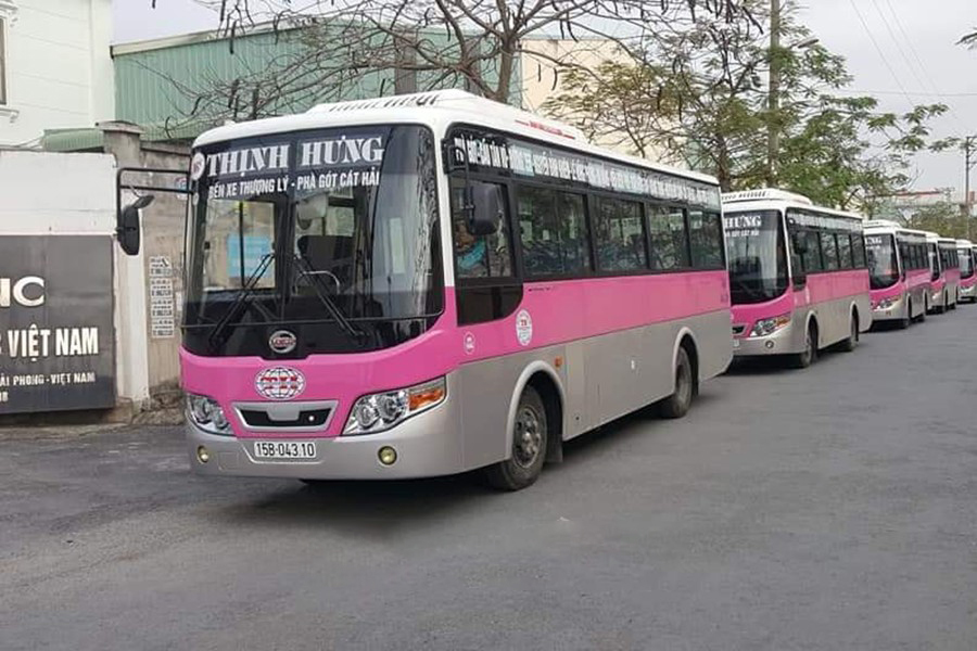 Xe buýt Thịnh Hưng Cát Bà - Hải Phòng