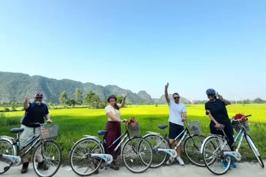 cycling tour in Ninh Binh