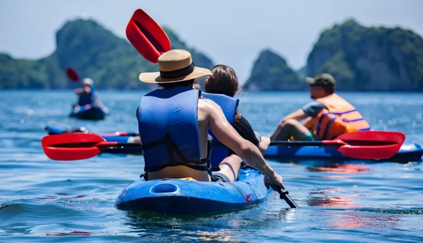 Kayaking Lan Ha Bay