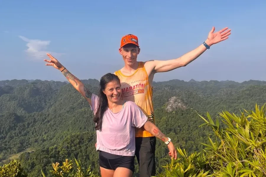 Check in Cat Ba national park