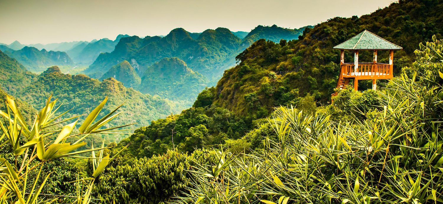 Ngu Lam Peak in Cat Ba national park