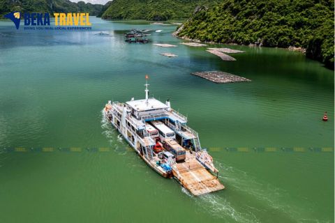 The Tuan Chau - Cat Ba ferry trip